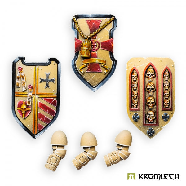 KROMLECH Imperial Crusaders Thunder Shields (3)