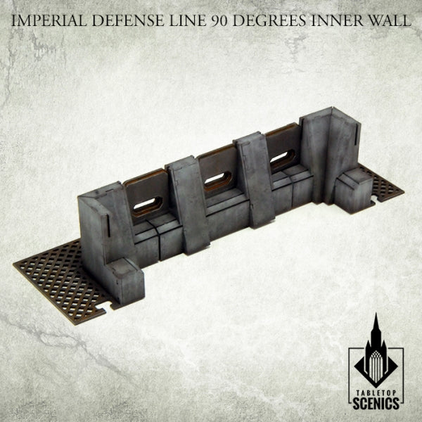 TABLETOP SCENICS Imperial Defense Line: 90 Inner Wall