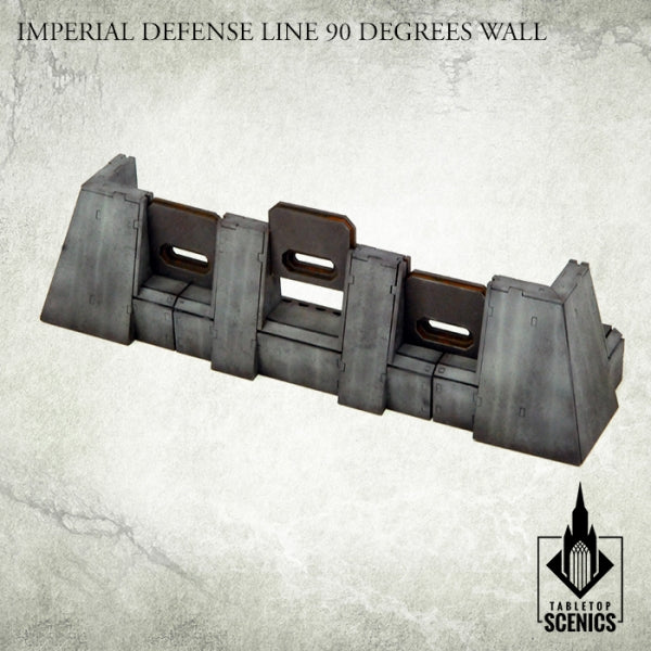 TABLETOP SCENICS Imperial Defense Line: 90 Wall