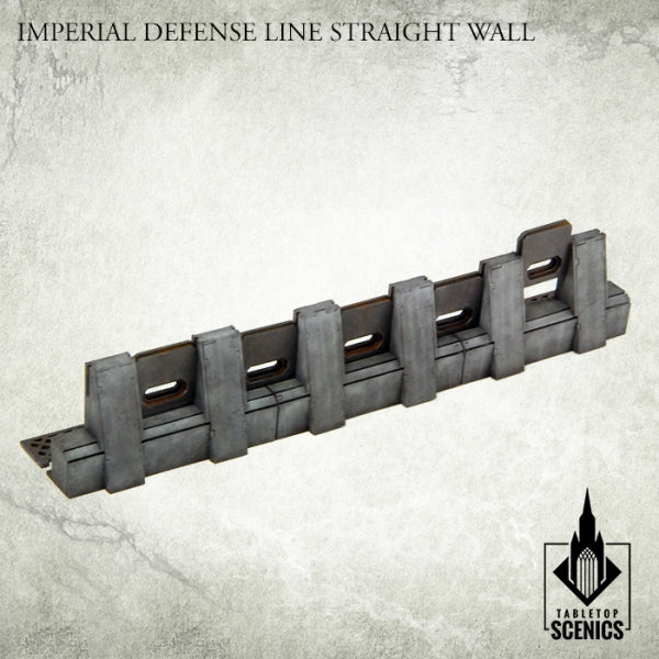 TABLETOP SCENICS Imperial Defense Line: Straight Wall