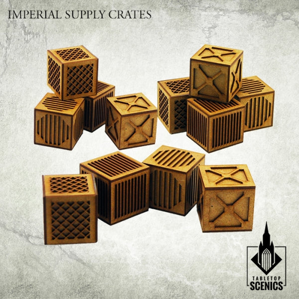 TABLETOP SCENICS Imperial Supply Crates