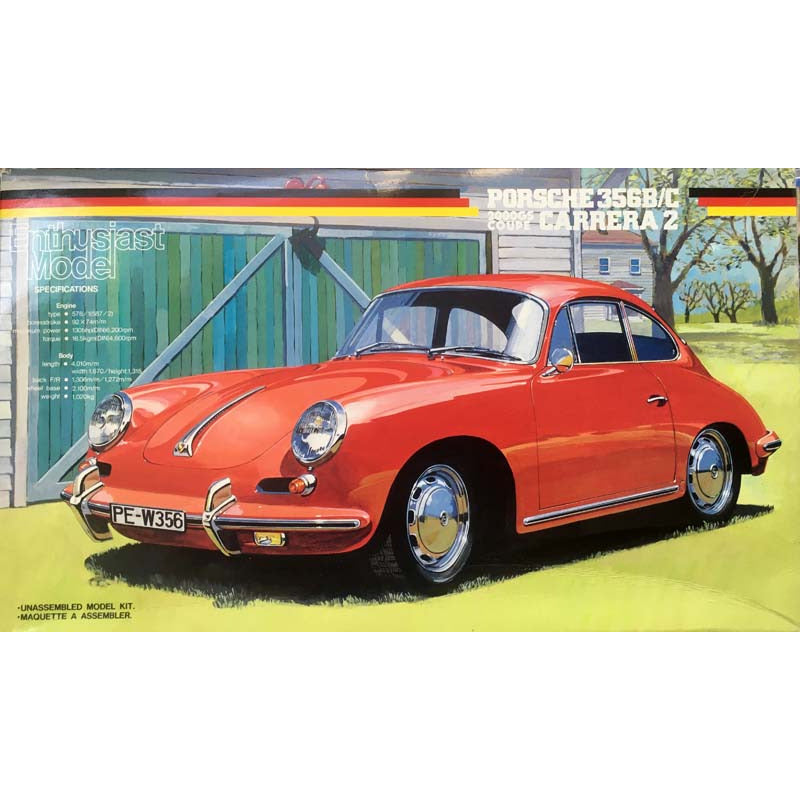 FUJIMI 1/24 Porsche 356B/C Carrera 2 2000GS Coupe