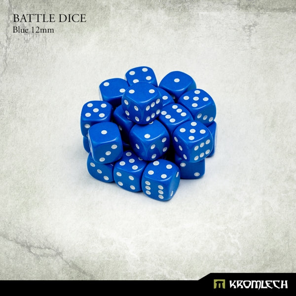 KROMLECH Battle Dice 25x Blue 12mm