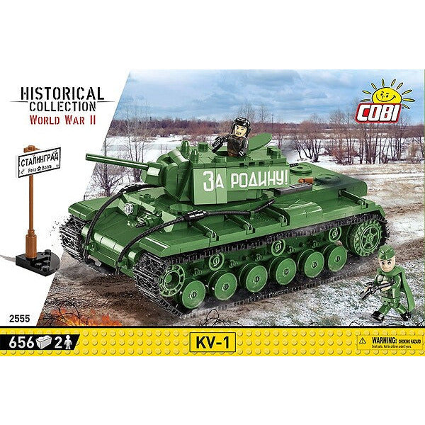 COBI World War II - KV-1 Tank (590 Pieces)