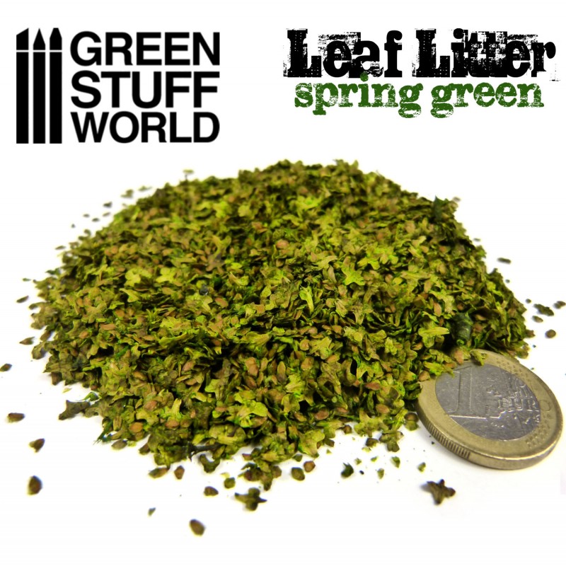 GREEN STUFF WORLD Leaf Litter - Green Spring