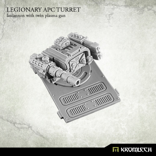 KROMLECH Legionary APC Turret: Lascannon with Twin Plasma G