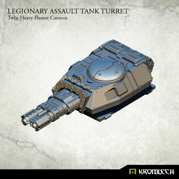 KROMLECH Legionary Assault Tank Turret: Twin Heavy Flamer C