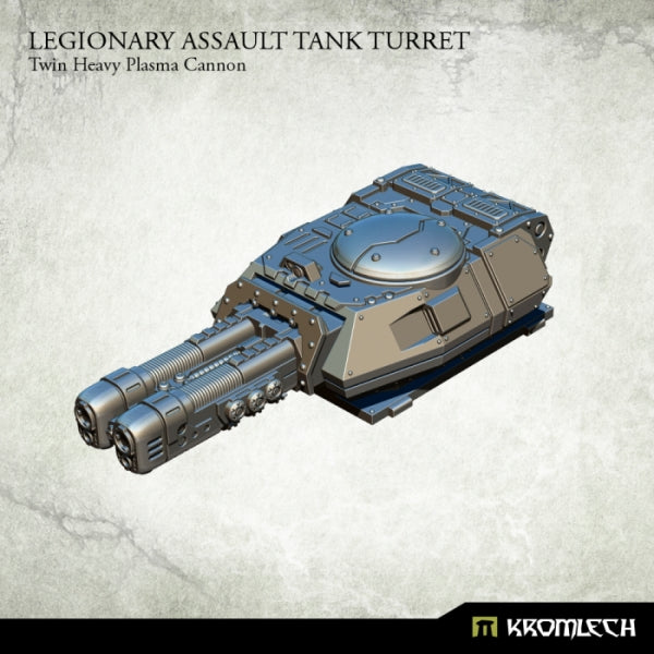 KROMLECH Legionary Assault Tank Turret: Twin Heavy Plasma C