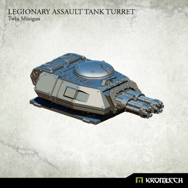 KROMLECH Legionary Assault Tank Turret: Twin Minigun (1)