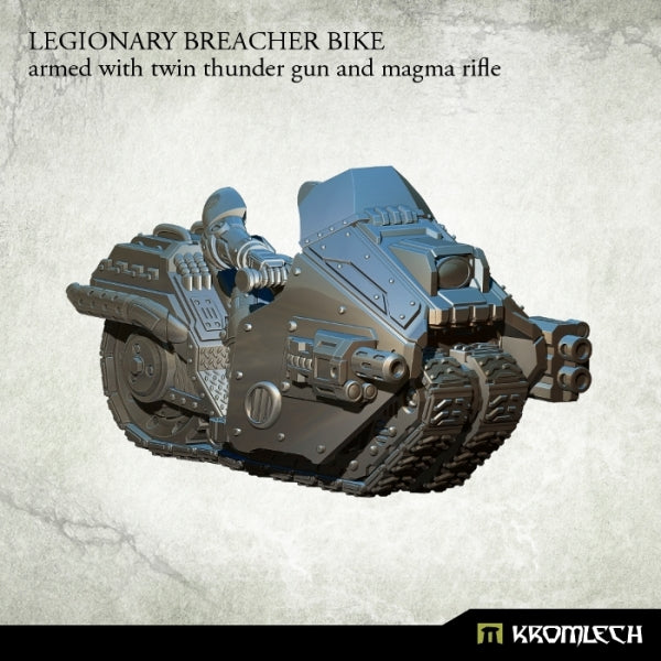 KROMLECH Legionary Breacher Bike (1) Armed with Twin Thunder Gun and Magma Rifle