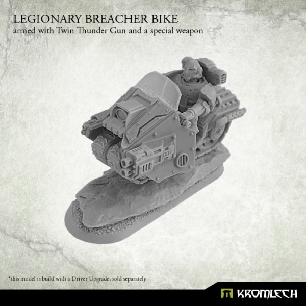 KROMLECH Legionary Breacher Bike (1) Armed with Twin Thunder Gun and Magma Rifle