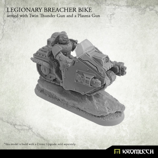 KROMLECH Legionary Breacher Bike (1) Armed with Twin Thunder Gun and Plasma Gun