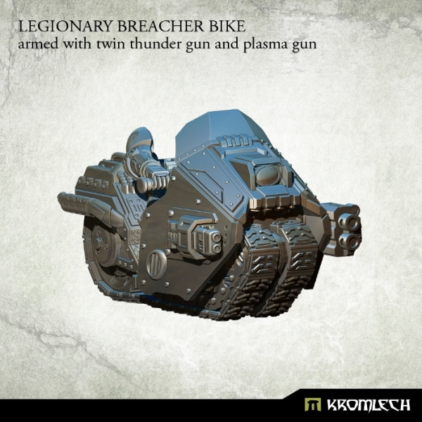 KROMLECH Legionary Breacher Bike (1) Armed with Twin Thunder Gun and Plasma Gun