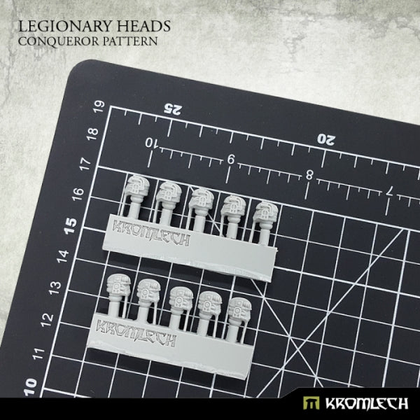 KROMLECH Legionary Heads: Conqueror Pattern (10)