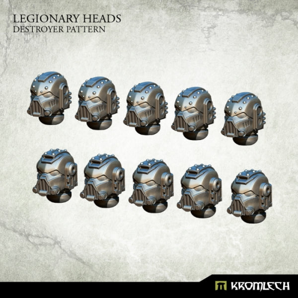 KROMLECH Legionary Heads: Destroyer Pattern (10)