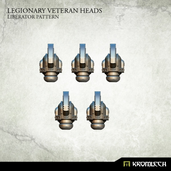 KROMLECH Legionary Veteran Heads: Liberator Pattern (5)