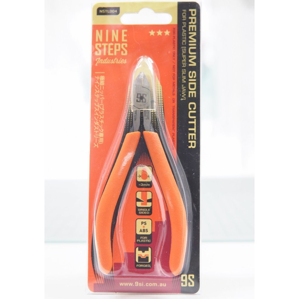 NINESTEPS Premium Side Cutter / Nipper (Super Slim Jaw)