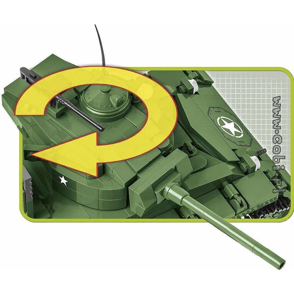 COBI World War II - M24 Chaffee Tank (590 Pieces)