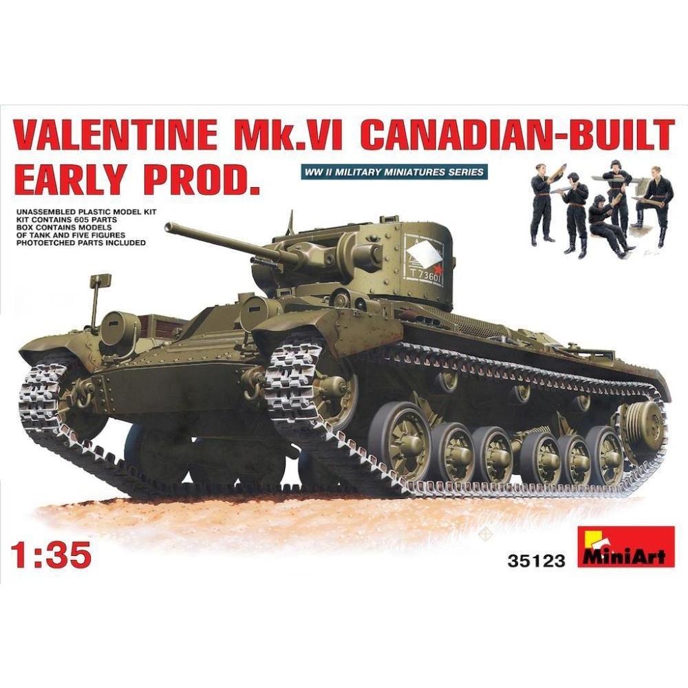 MINIART 1/35 Valentine Mk 6. Canadian Built Early Prod.