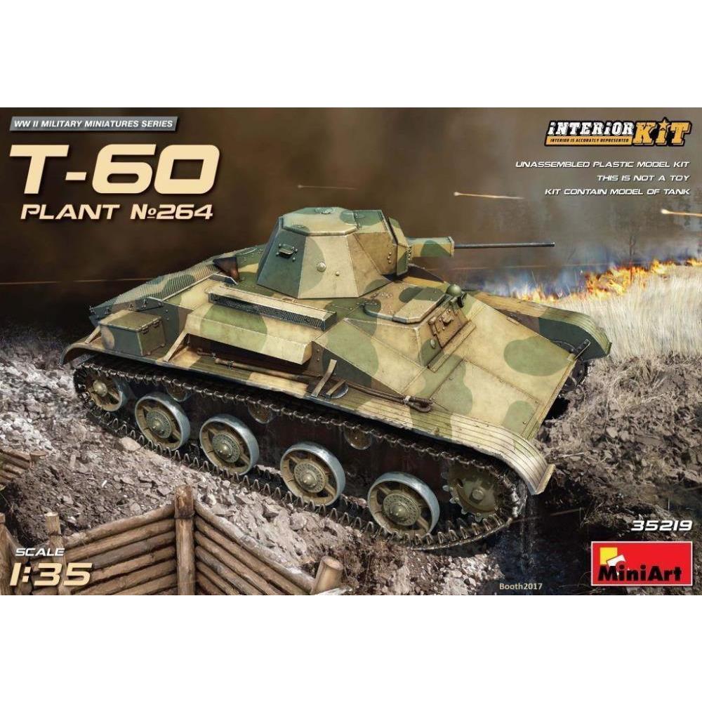 MINIART 1/35 T-60 (Plant No.264,Stalingrad) Interior Kit