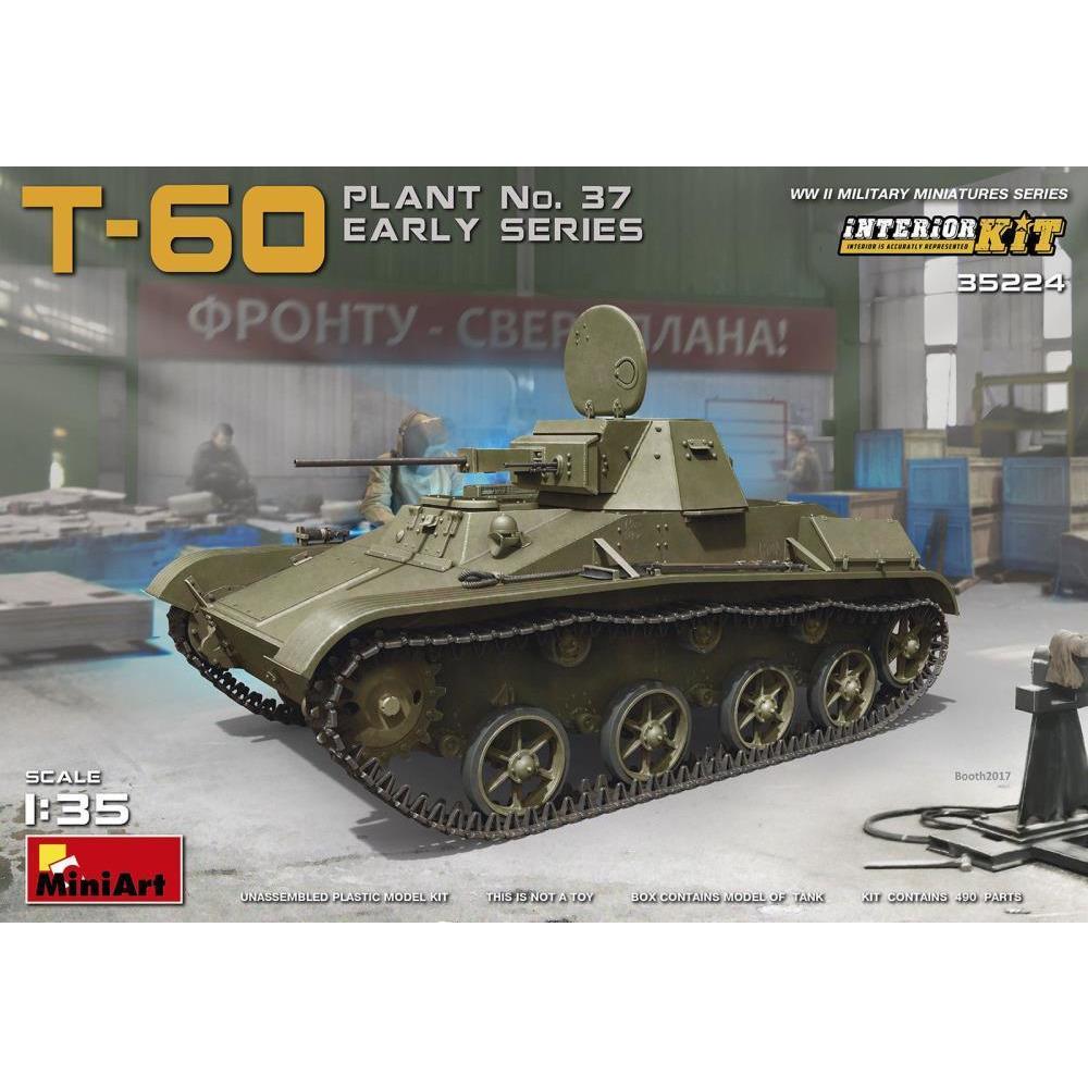 MINIART 1/35 T-60 (Plant No.37) Early Series Interior Kit