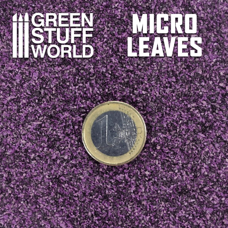 GREEN STUFF WORLD Micro Leaves - Dark Violet Mix