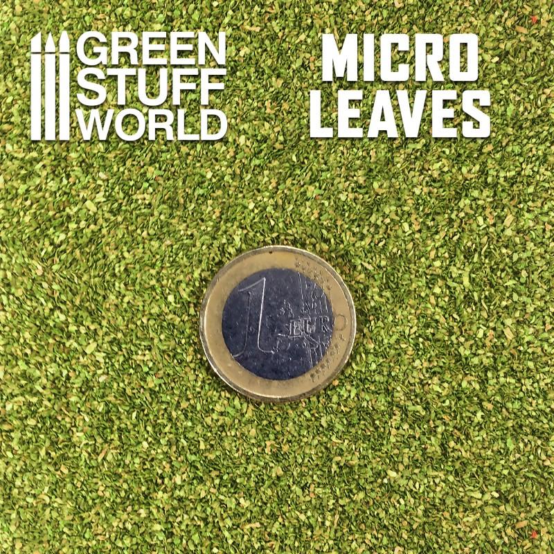 GREEN STUFF WORLD Micro Leaves - Light Green Mix