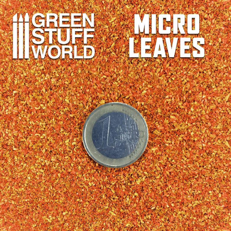 GREEN STUFF WORLD Micro Leaves - Orange Mix