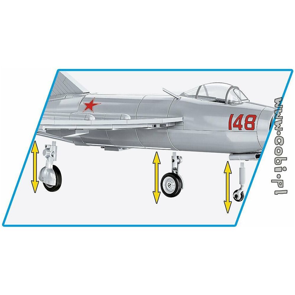 COBI Korean War - MIG-15 N.Code Fagot 504 pcs