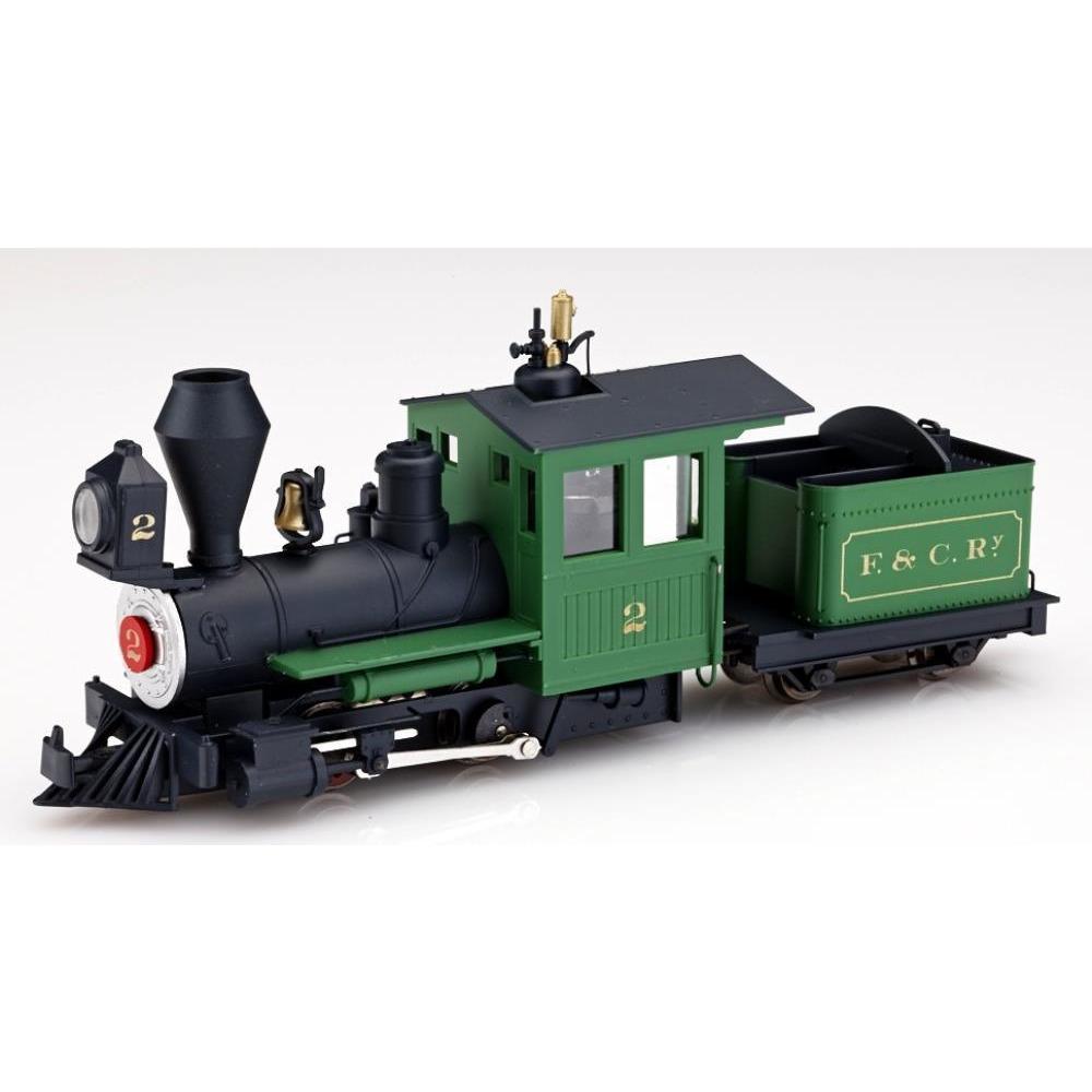 MINITRAINS OO9 F&C 0-4-0 Loco w/Tender - Green (w/Lettering)