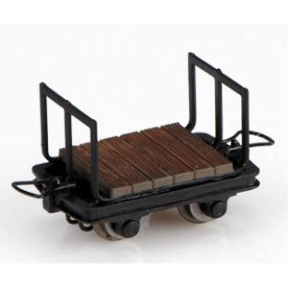 MINITRAINS OO9 Old Sugar Cane Cars - 4 Pack