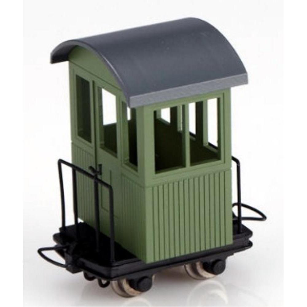 MINITRAINS OO9 Caboose - Green