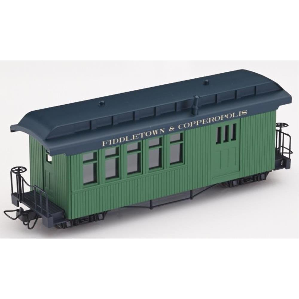 MINITRAINS OO9 F&C Combine Coach - Green (w/Lettering)