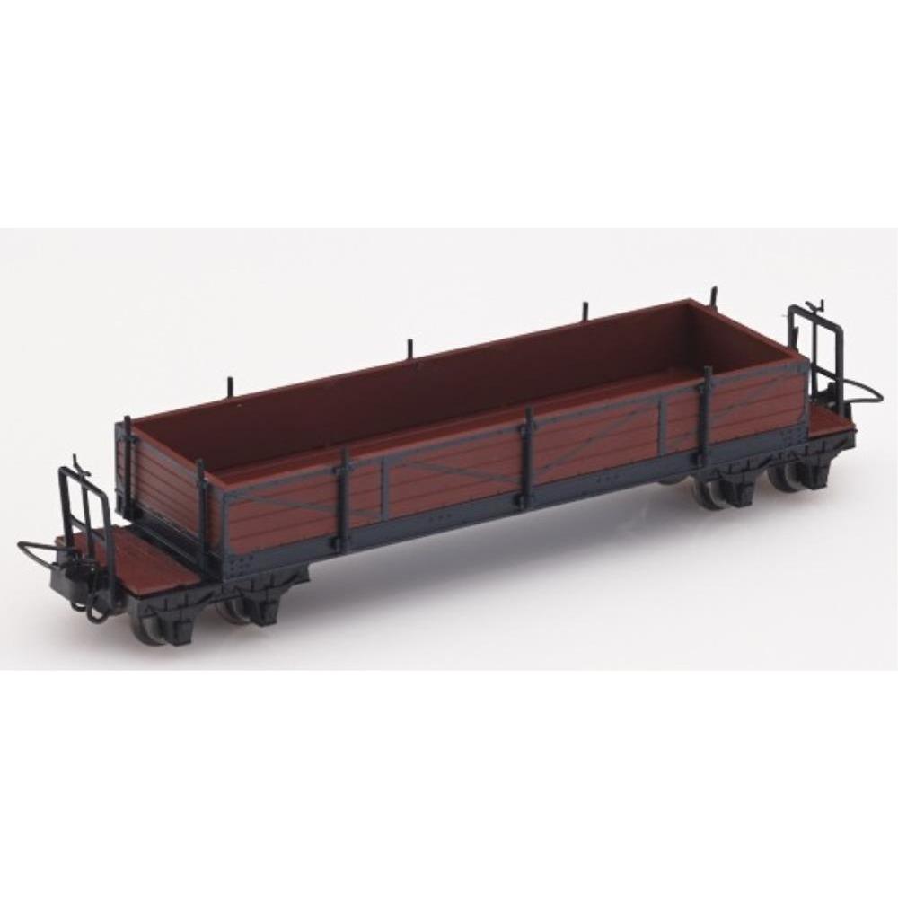 MINITRAINS OO9 Brigadewagen Gondola - Brown