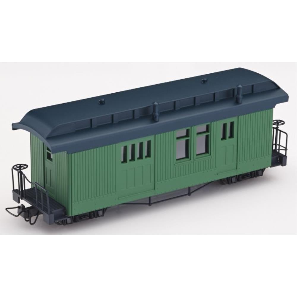 MINITRAINS OO9 F&C Bag Car - Green (Unlettered)