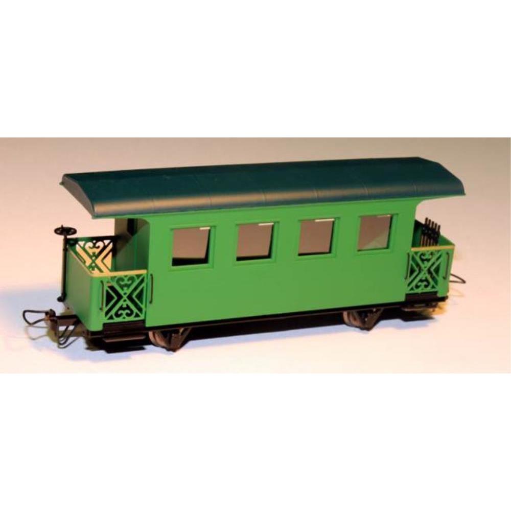 MINITRAINS OO9 Passenger Car - Green