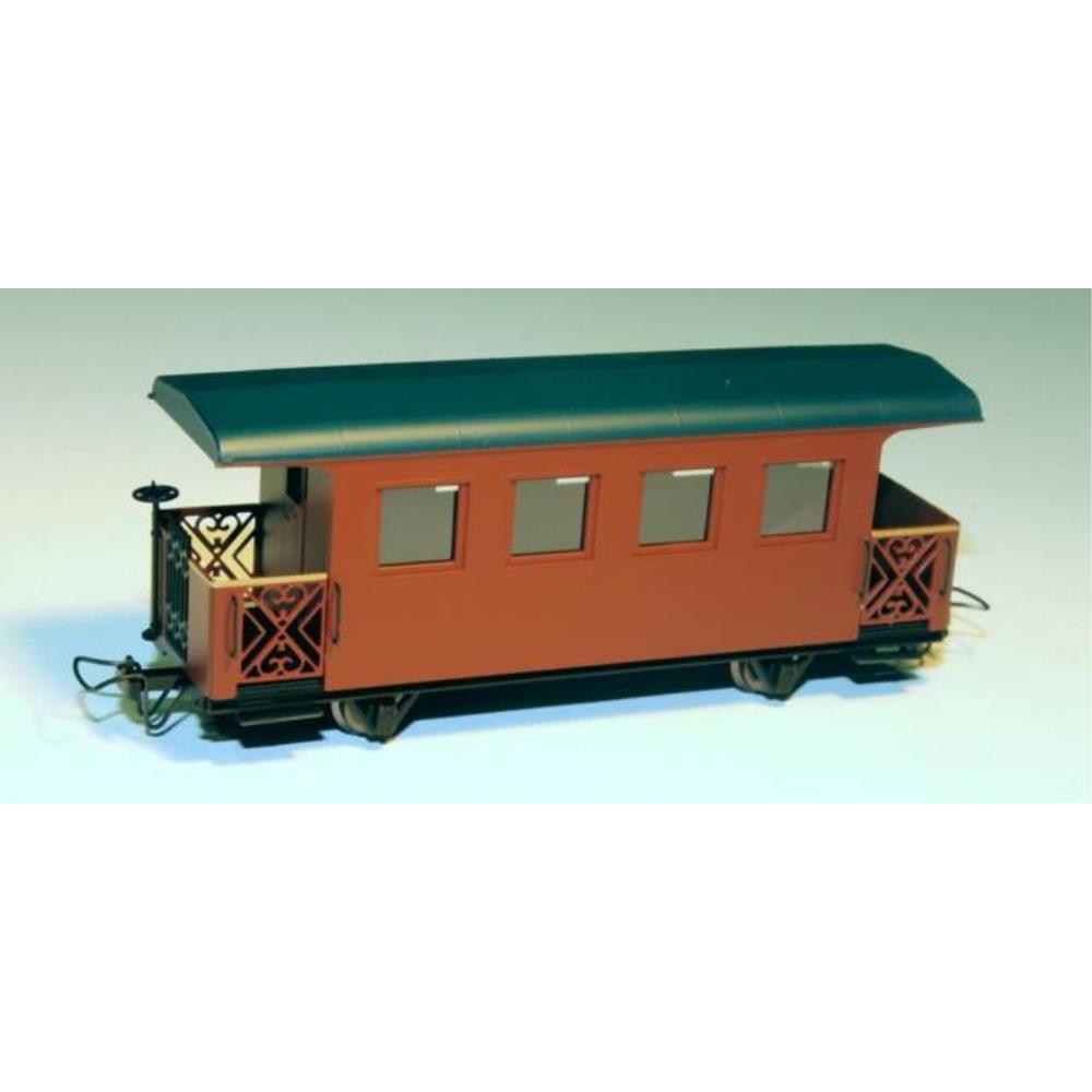 MINITRAINS OO9 Passenger Car - Brown