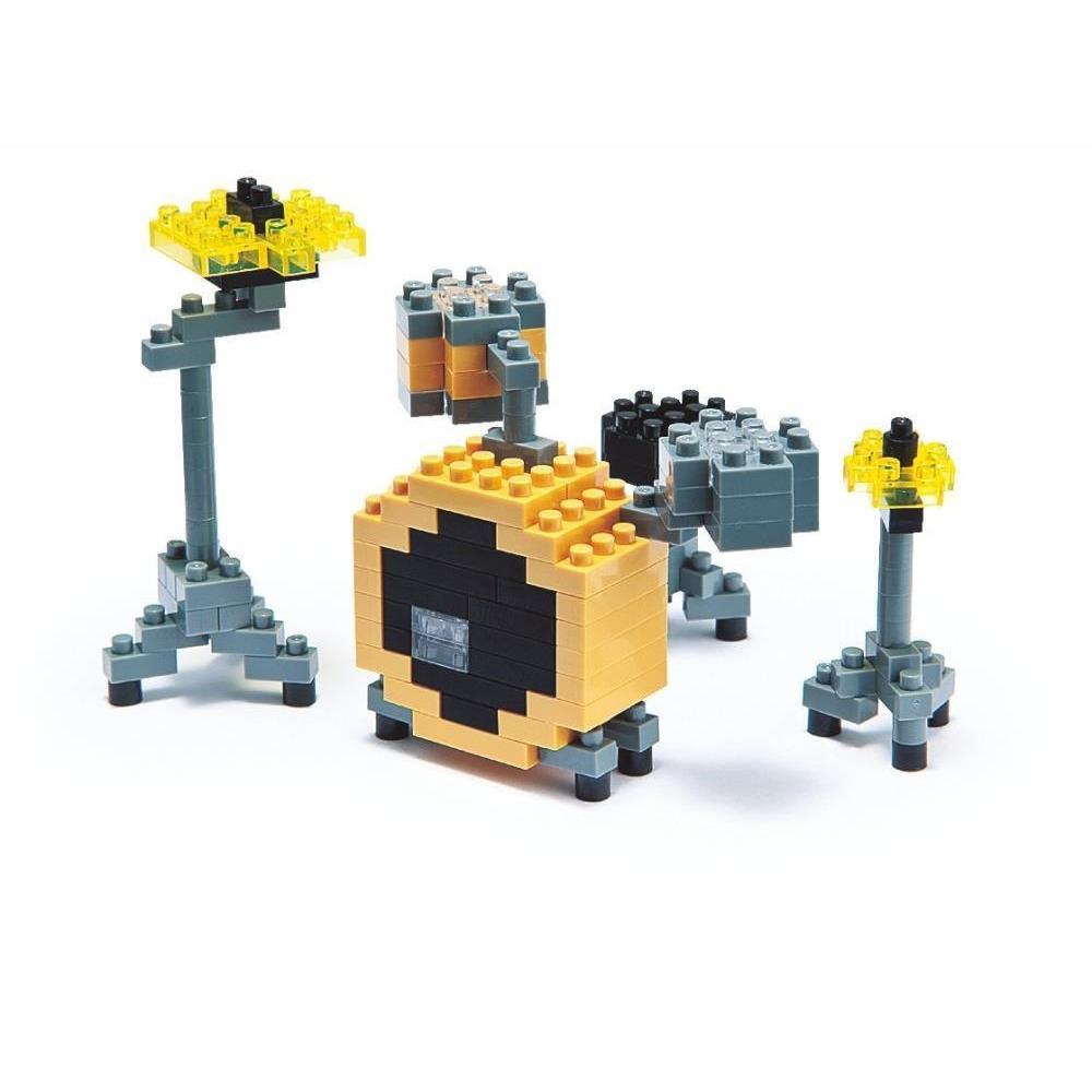 NANOBLOCK Drum Set Yellow