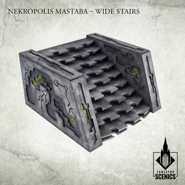 TABLETOP SCENICS Nekropolis Mastaba - Wide Stairs