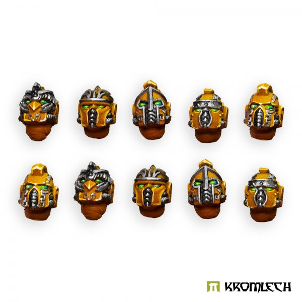 KROMLECH Omega Legion Helmet Heads (10)