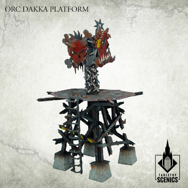 TABLETOP SCENICS Orc Dakka Platform