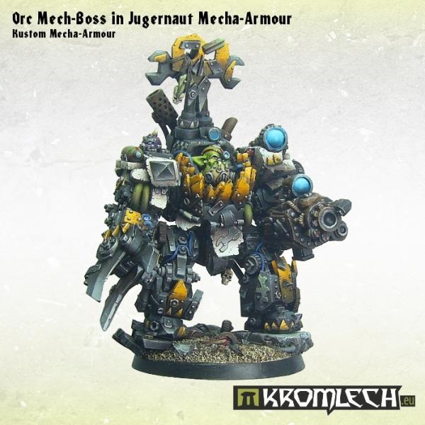 KROMLECH Orc Mech-Boss in Kustom Mecha-Armour (1)