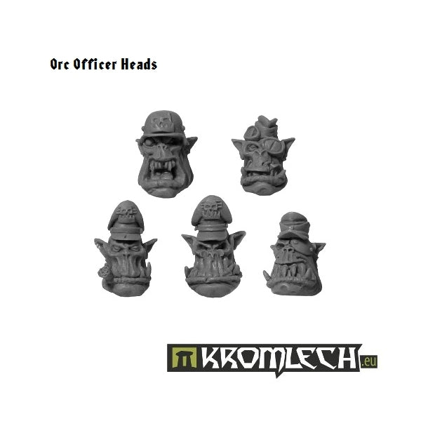 KROMLECH Orc Officer Heads (10)