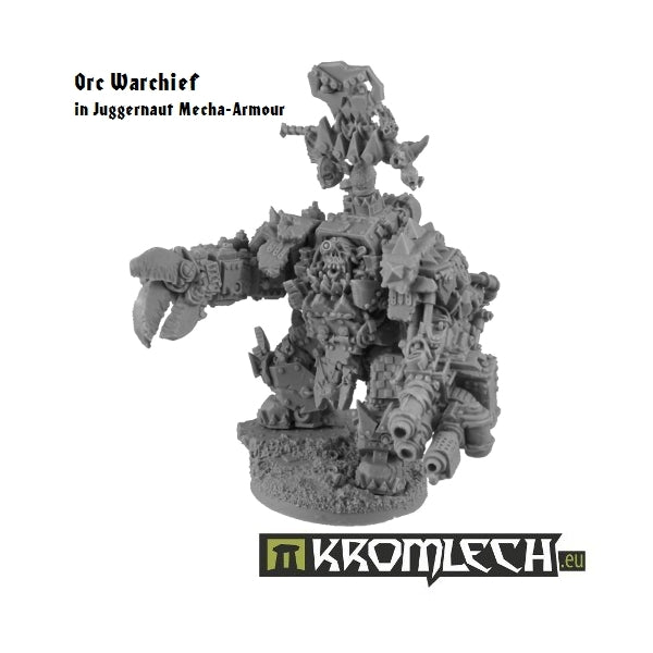 KROMLECH Orc Warchief in Juggernaut Mecha-Armour (1)