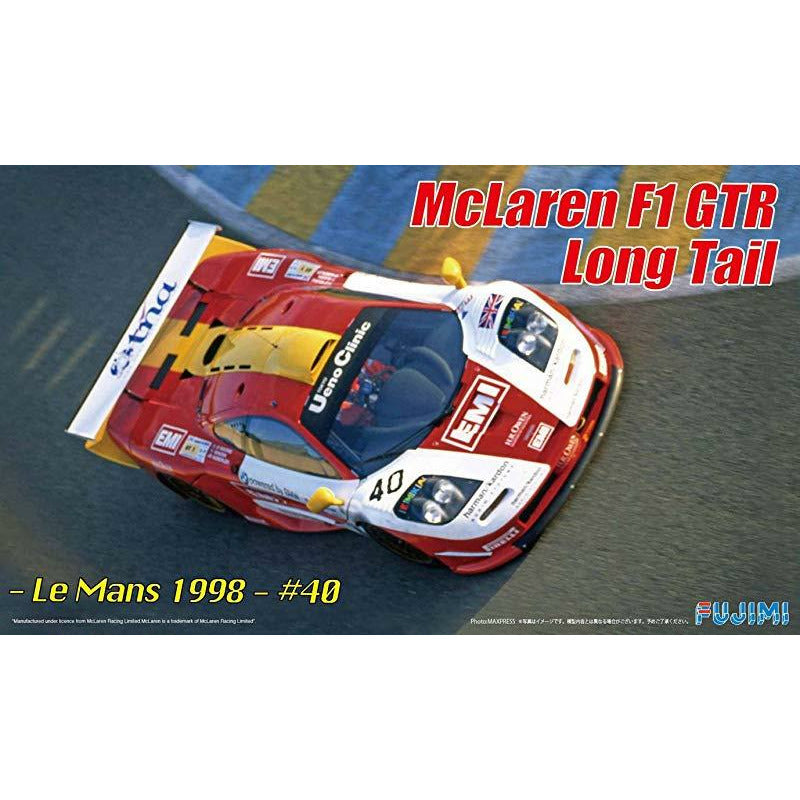 FUJIMI 1/24 McLaren F1 GTR Long Tail Le Mans 1998 #40