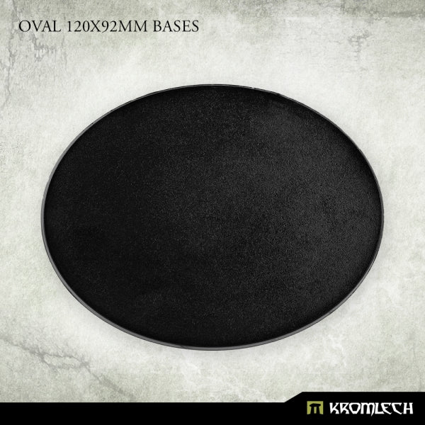 KROMLECH Oval 120x92mm Bases (1)