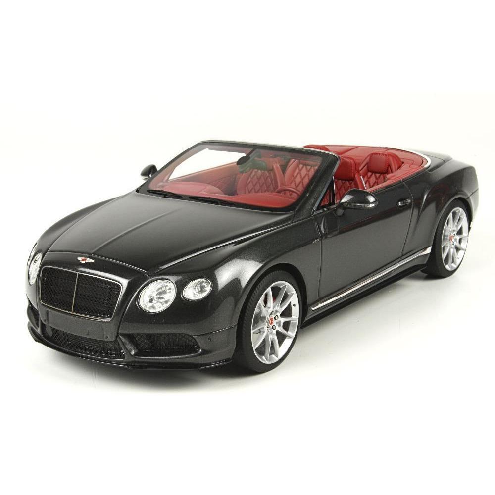 BBR 1/18 BBR 1/18 Bentley - Continental GT V8 S Convertible Dark Grey Satin