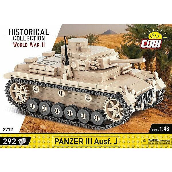 COBI WWII - Panzer III Ausf.J 292 pcs