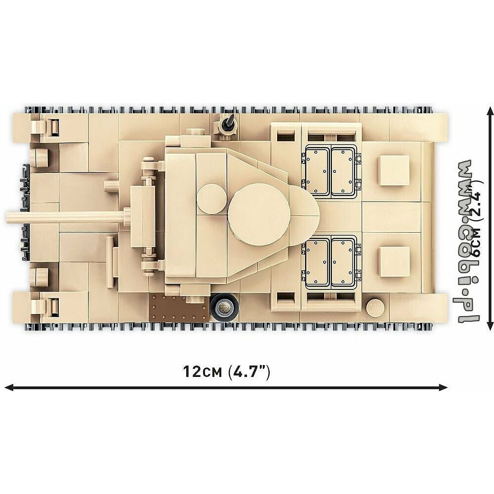 COBI WWII - Panzer III Ausf.J 292 pcs