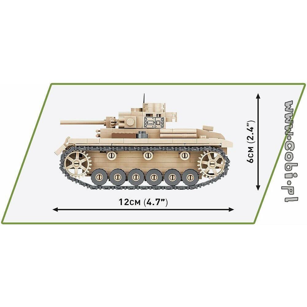 COBI WWII - Panzer III Ausf.J 292 pcs